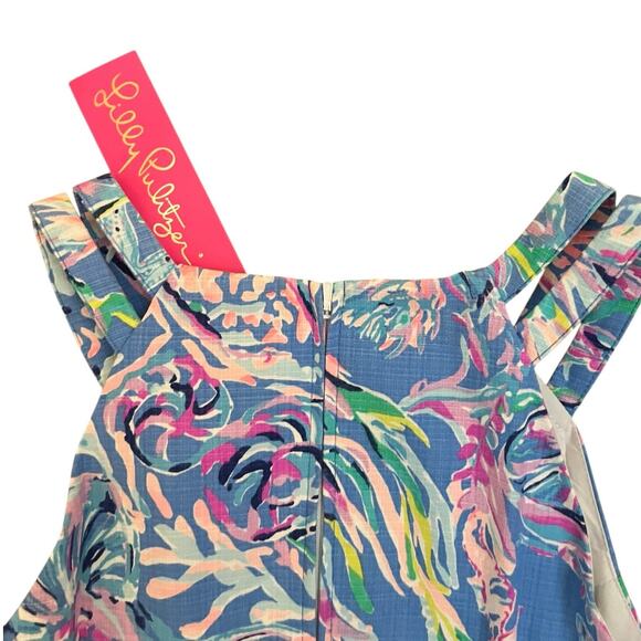 Lilly Pulitzer Pearl Shift Stretch Sleeveless Dress All Together Now Size 6 - Picture 6 of 9